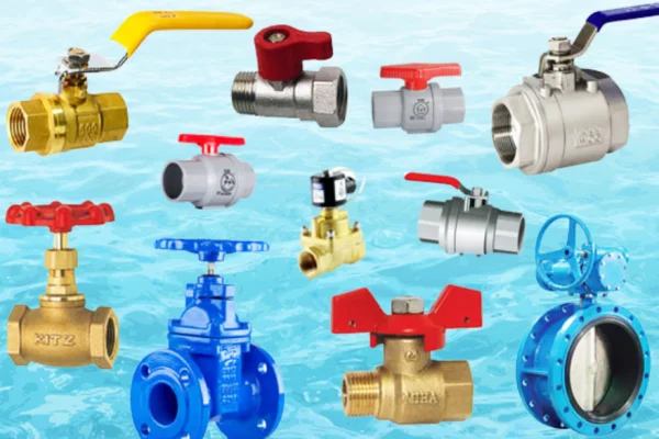 Van khóa nước công nghiệp